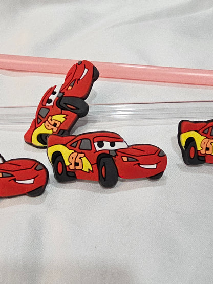 Cars Mcqueen Straw/pencil or pen charms