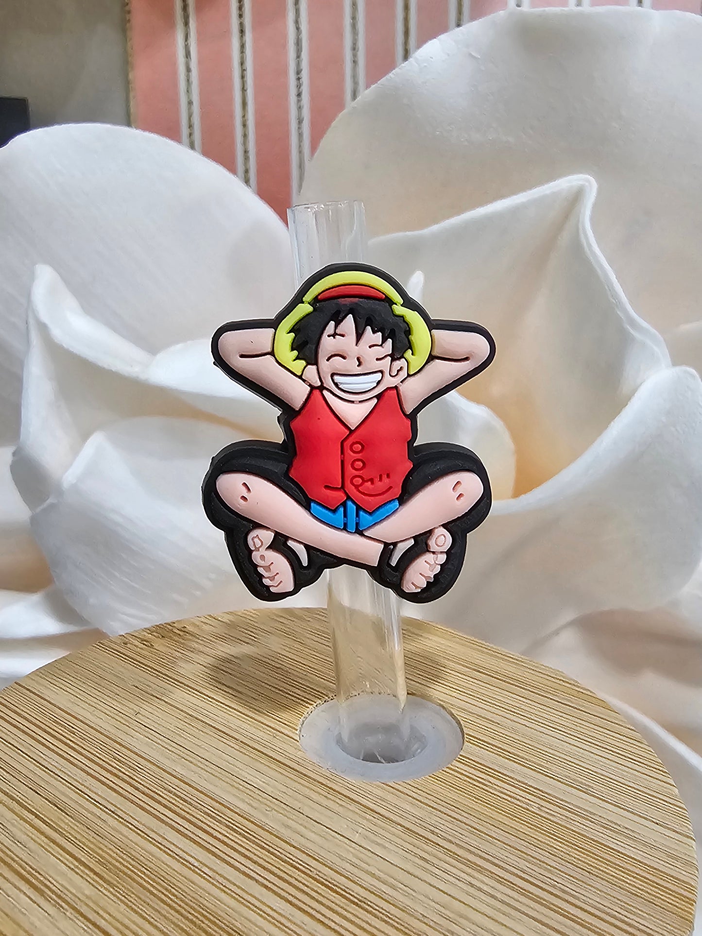 Monkey D. Luffy Straw/pencil or pen charms