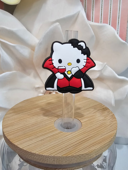 Hello kitty Vampire Straw/pencil or pen charms