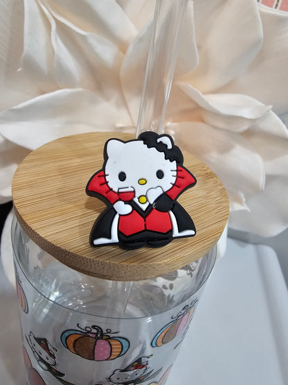 Hello kitty Vampire Straw/pencil or pen charms