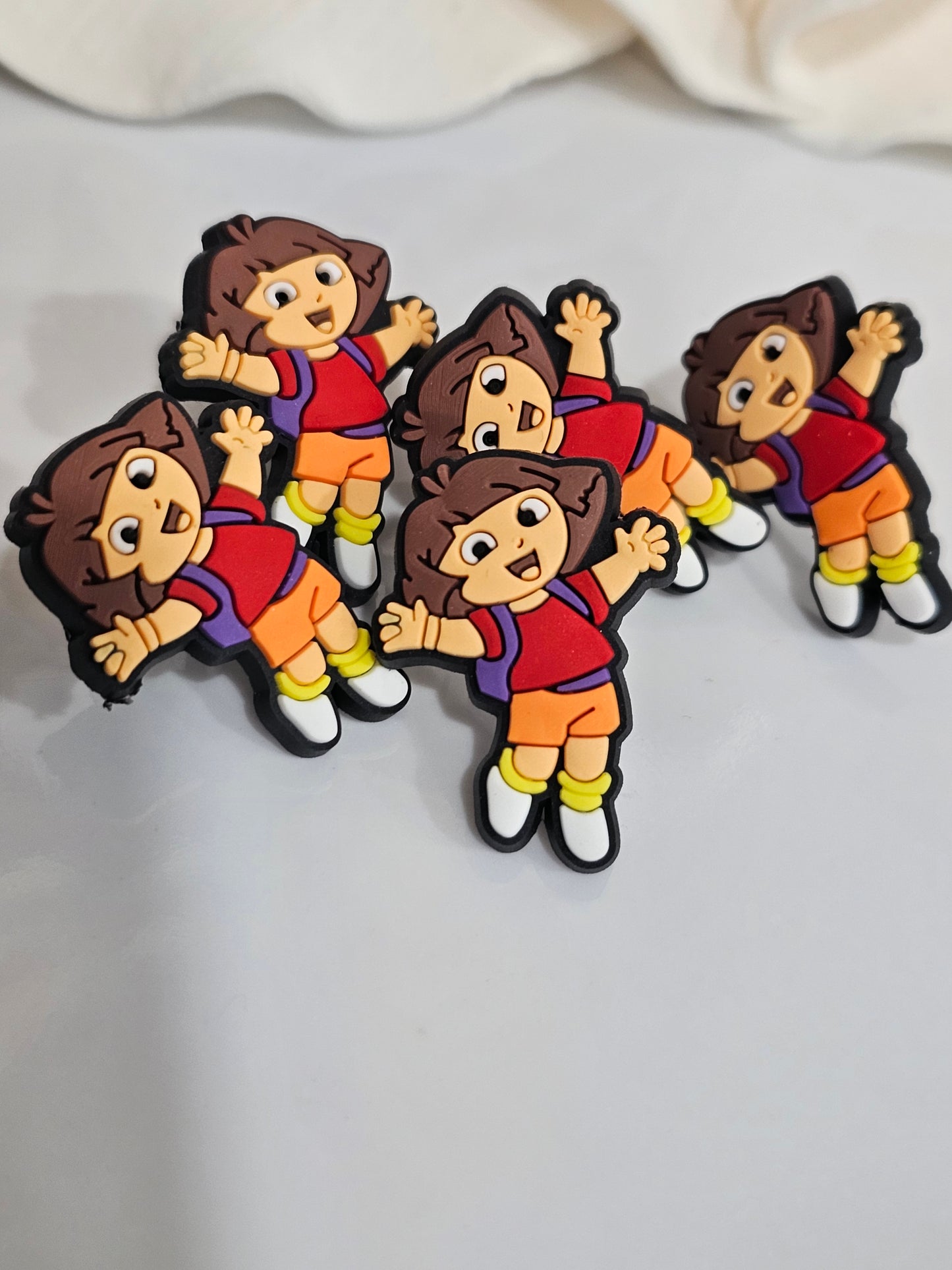 Dora the Explorer Straw/pencil or pen charms