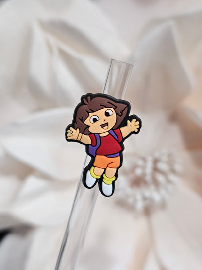 Dora the Explorer Straw/pencil or pen charms