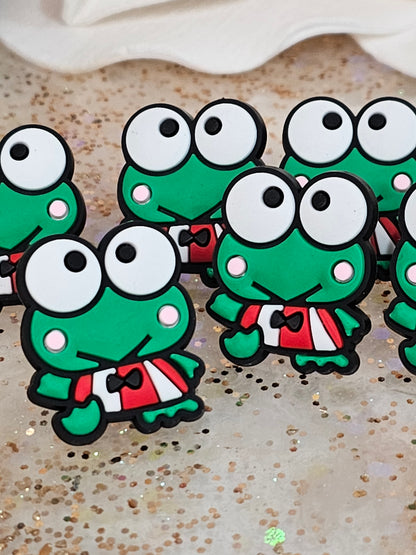 Keroppi 001 Straw/pencil or pen charms