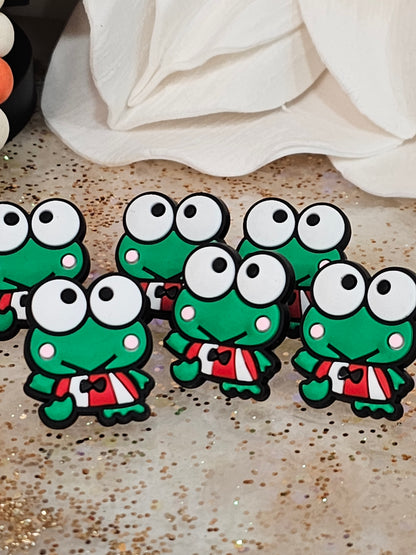 Keroppi 001 Straw/pencil or pen charms