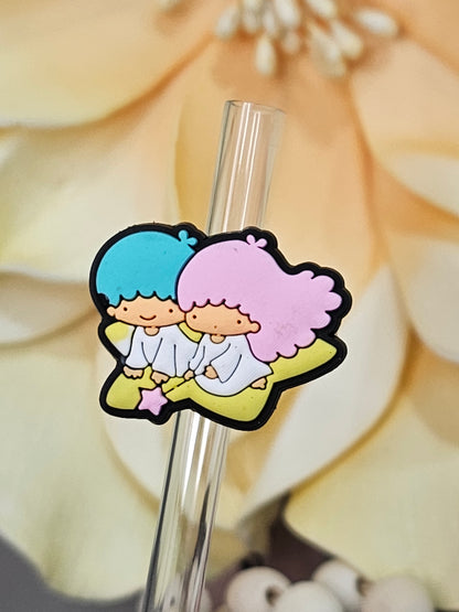 Little Twin Star Straw/pencil or pen charms