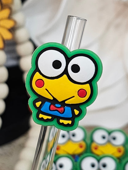 Keroppi 002 Straw/pencil or pen charms