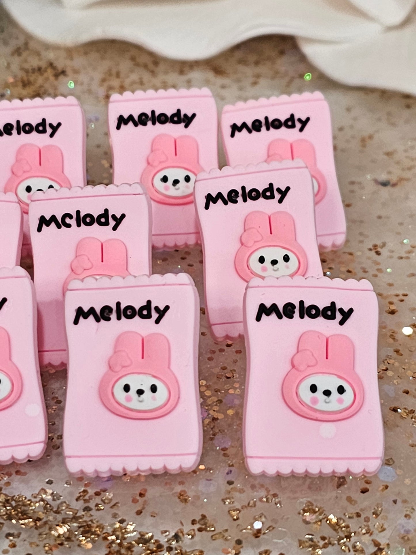 Melody Candy- Straw/pencil or pen charms