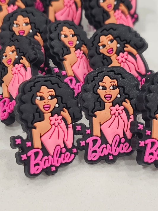 Barbie 001 Straw/pencil or pen charms