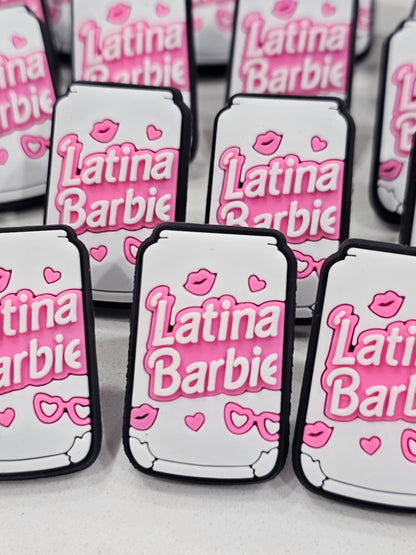 Latina Barbie Straw/pencil or pen charms