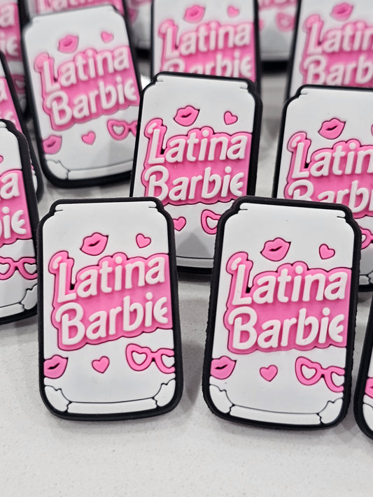 Latina Barbie Straw/pencil or pen charms