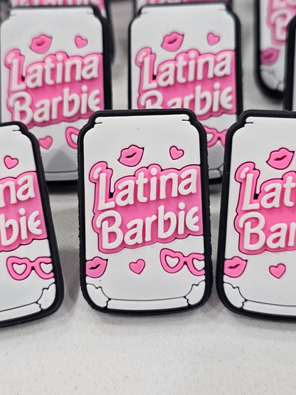 Latina Barbie Straw/pencil or pen charms