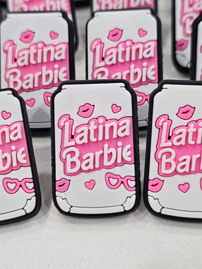 Latina Barbie Straw/pencil or pen charms