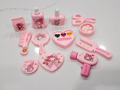 My Melody Beauty Set Charms- 12 pcs