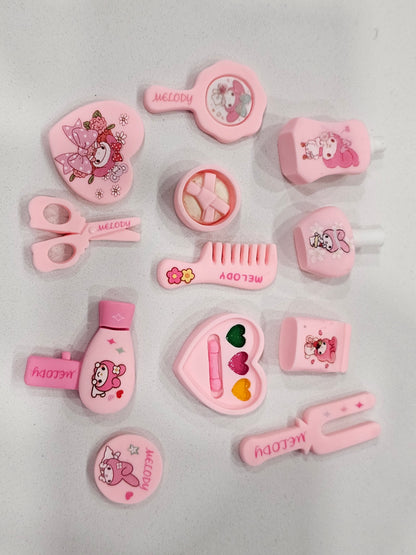 My Melody Beauty Set Charms- 12 pcs