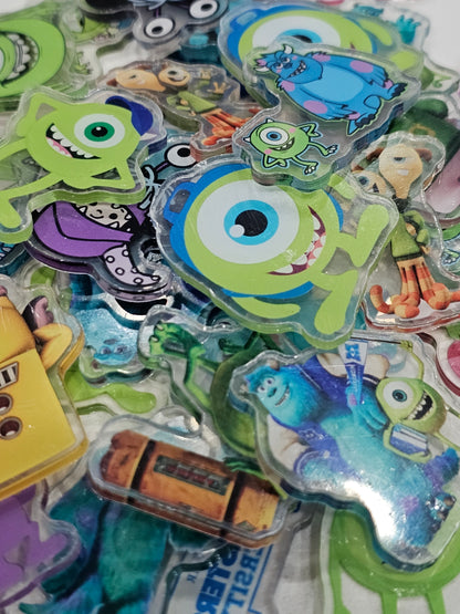 Monster Inc- 4cm Acrylic mix