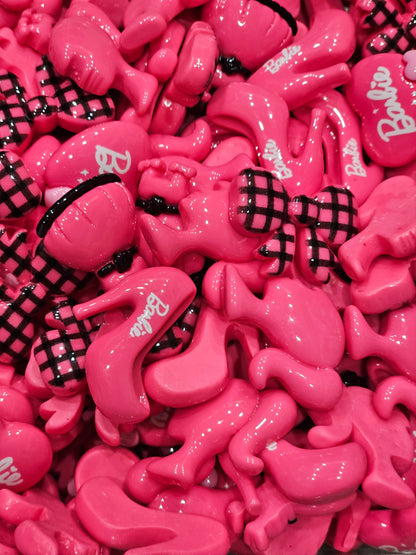 Barbie hot pink charms mix