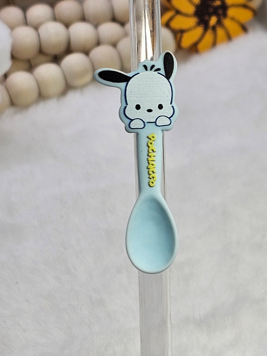 Resin charm pochacco Straw/pencil or pen charms