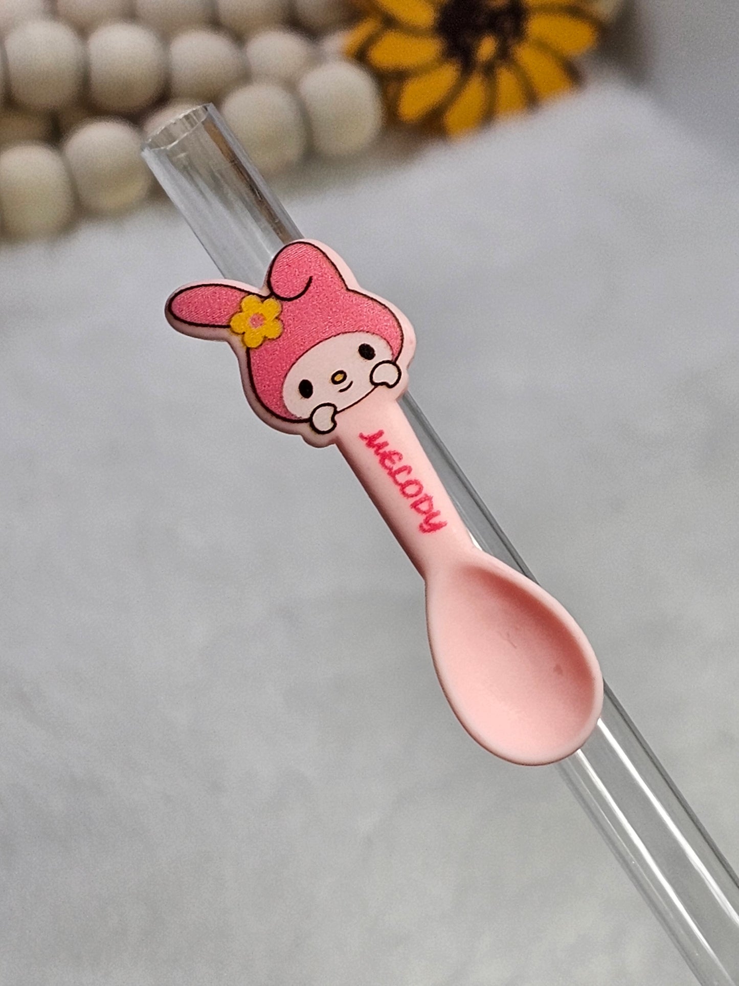 Resin charm My melody  Straw/pencil or pen charms