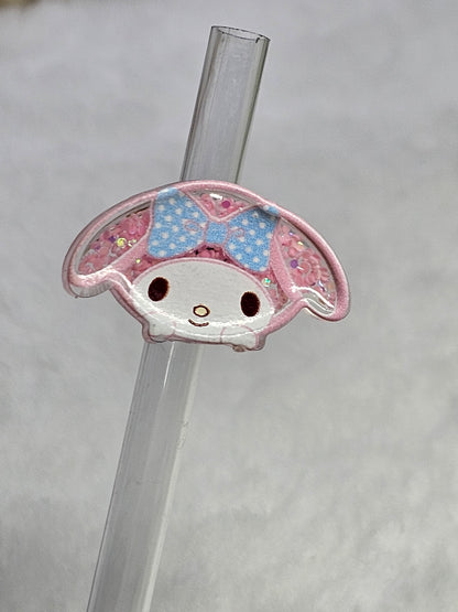 Resin charm my melody Straw/pencil or pen charms