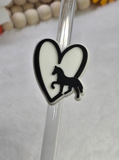 Horse heart  Straw/pencil or pen charms