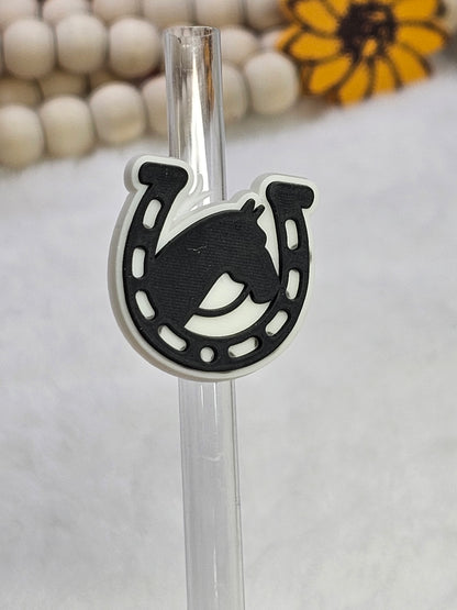 Horse Straw/pencil or pen charms