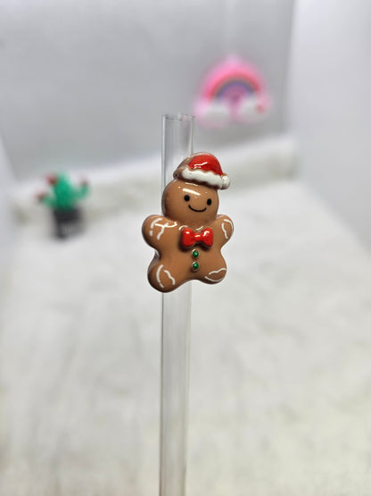 Ginger bread  Straw/pencil or pen charms