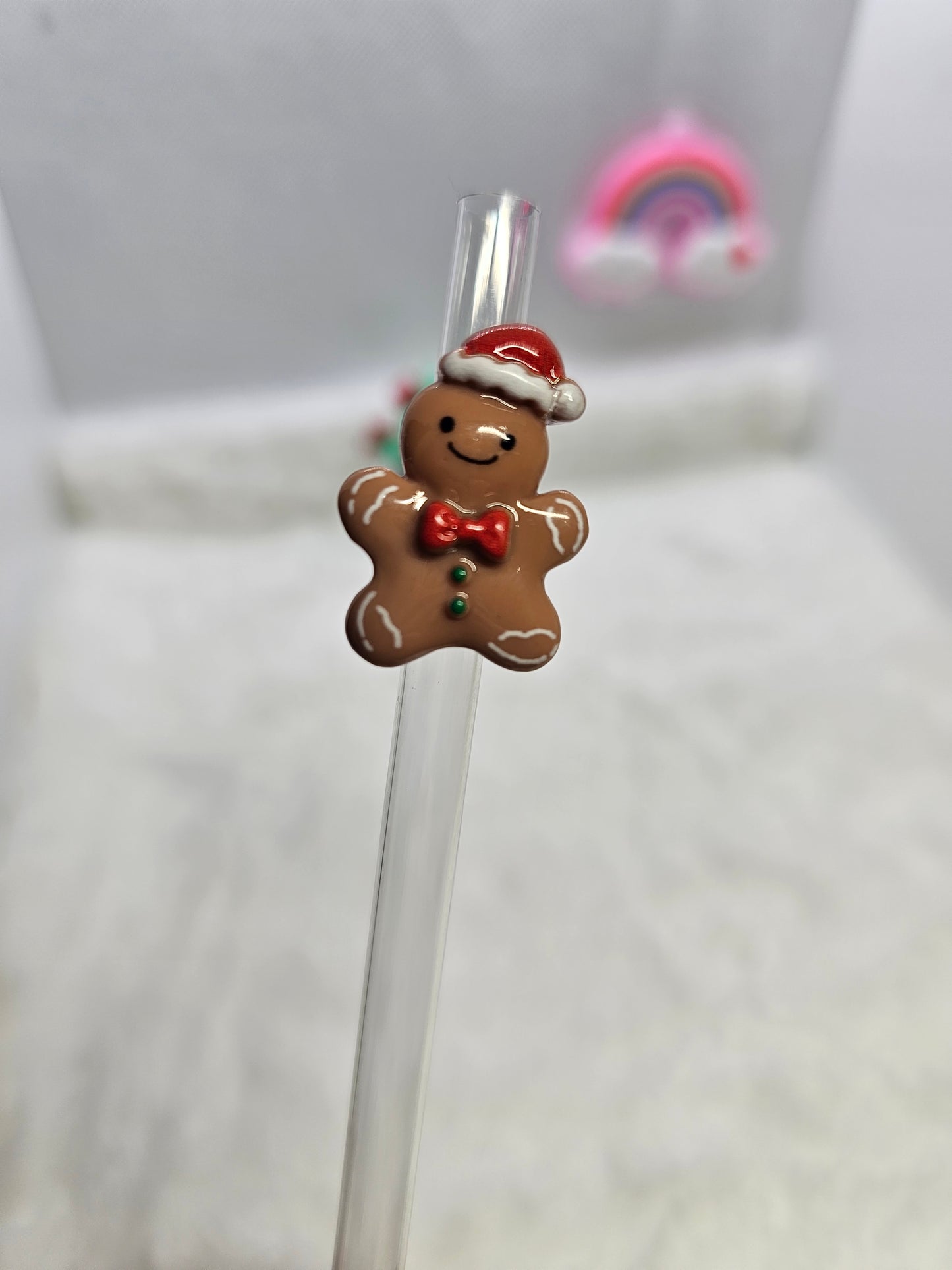 Ginger bread  Straw/pencil or pen charms