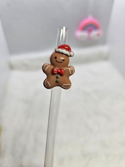 Ginger bread  Straw/pencil or pen charms