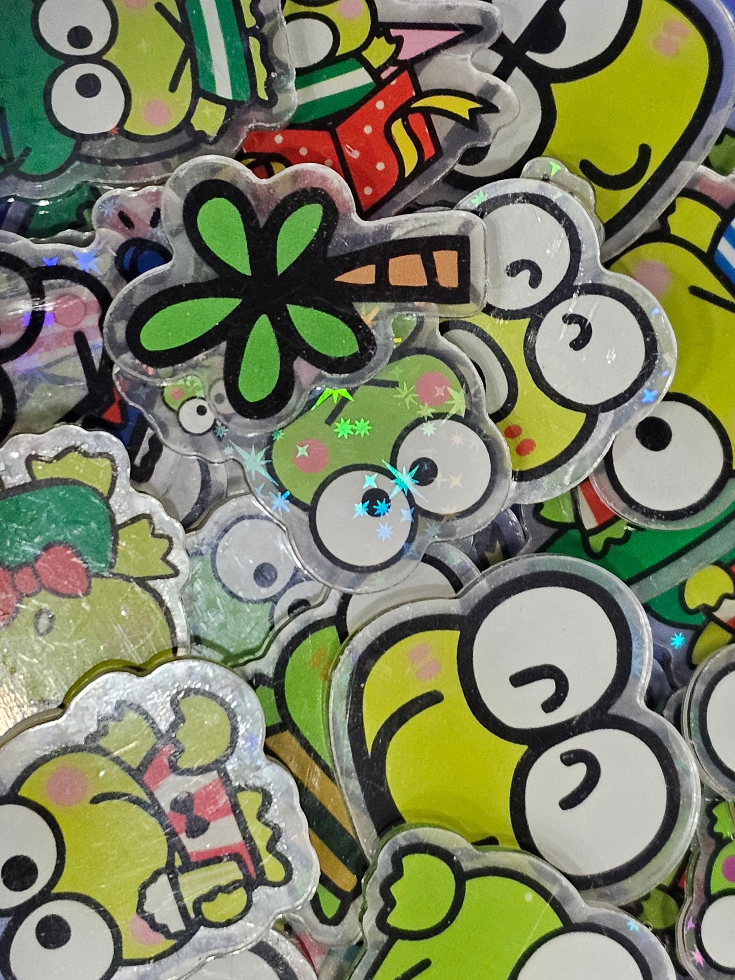 Keroppi mix - 4cm Acrylic mix