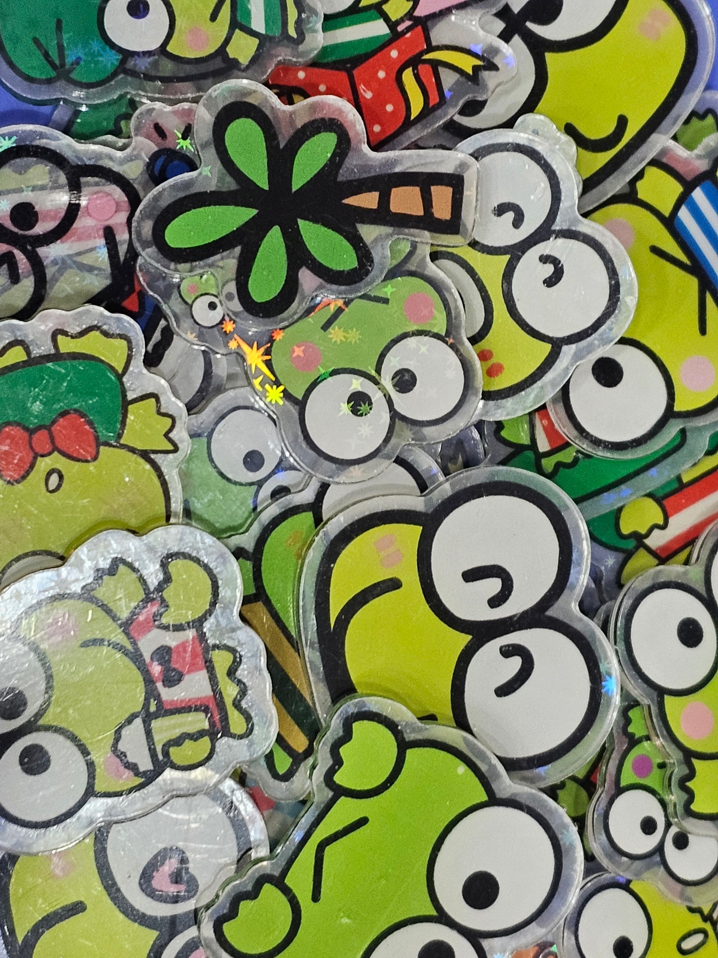 Keroppi mix - 4cm Acrylic mix