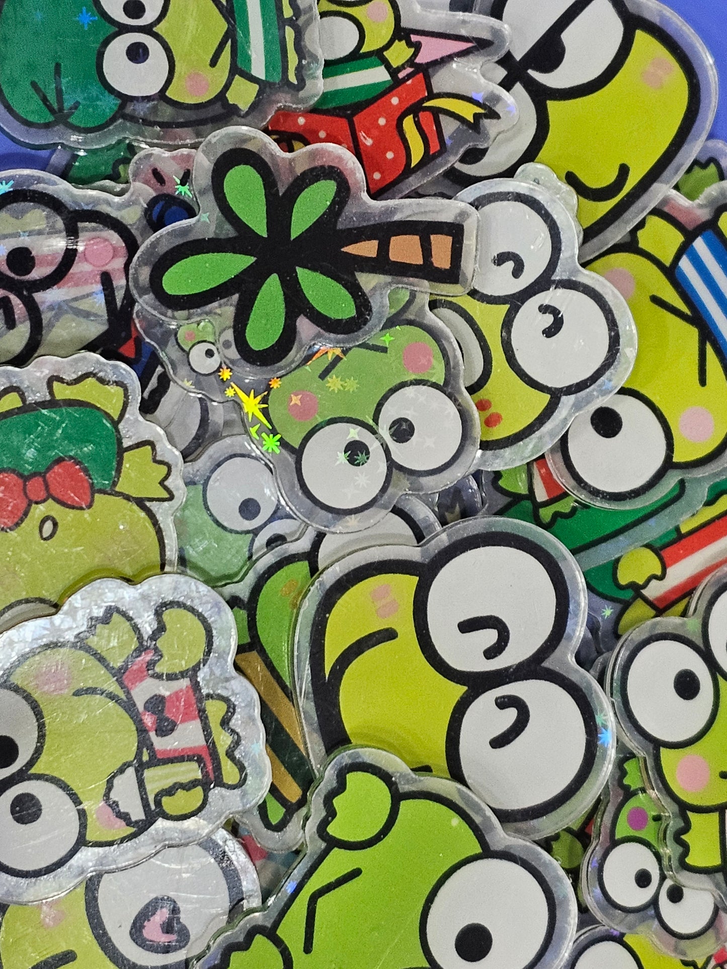 Keroppi mix - 4cm Acrylic mix