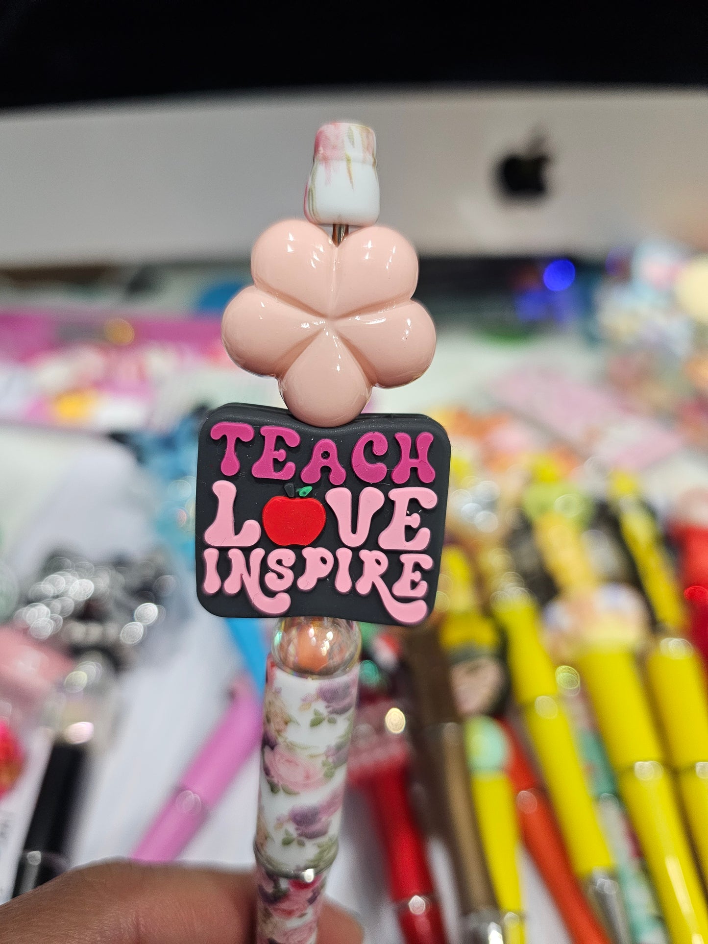 Teach Love Inspire -Beadable pen