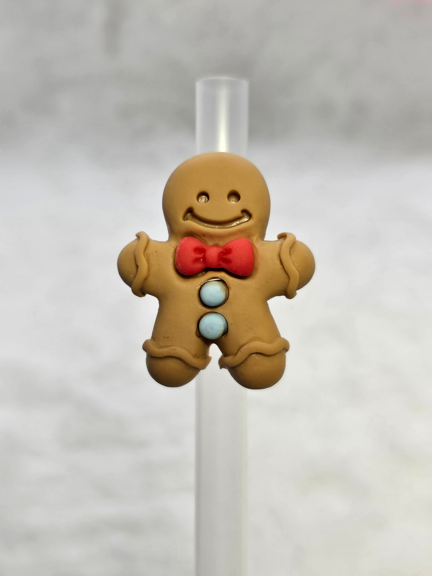 Ginger bread- Straw/pencil or pen charms