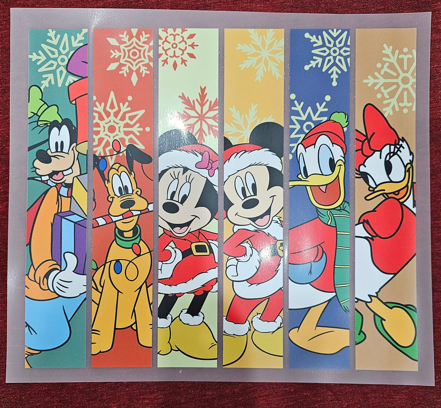 Christmas Mickey and Friends- DTF transfer