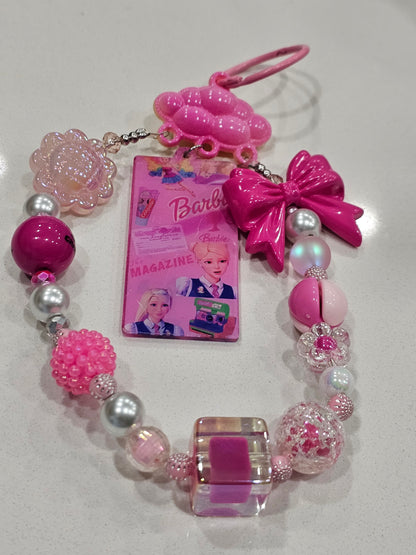 Barbie Cellphone chain/keys holder