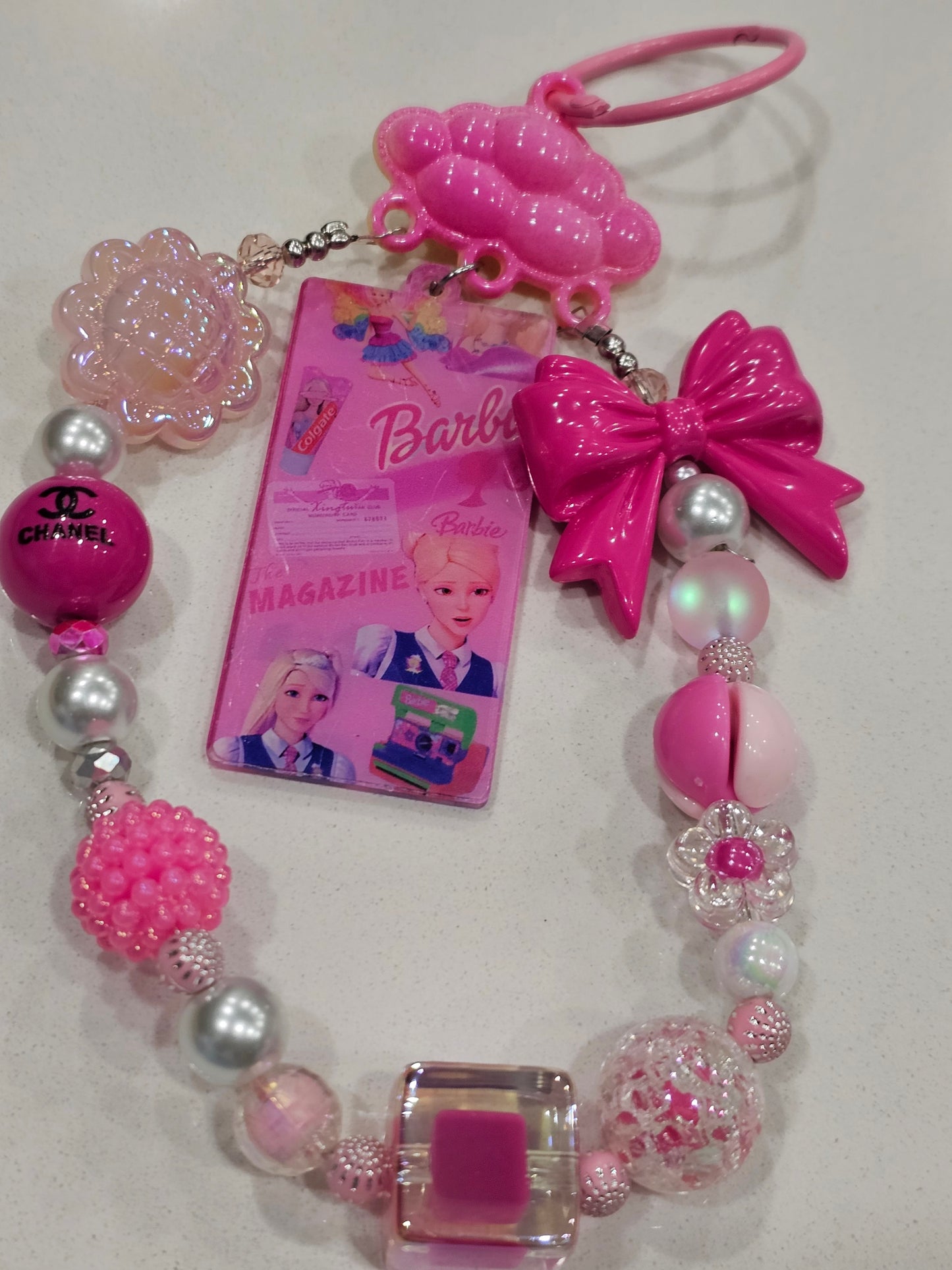 Barbie Cellphone chain/keys holder