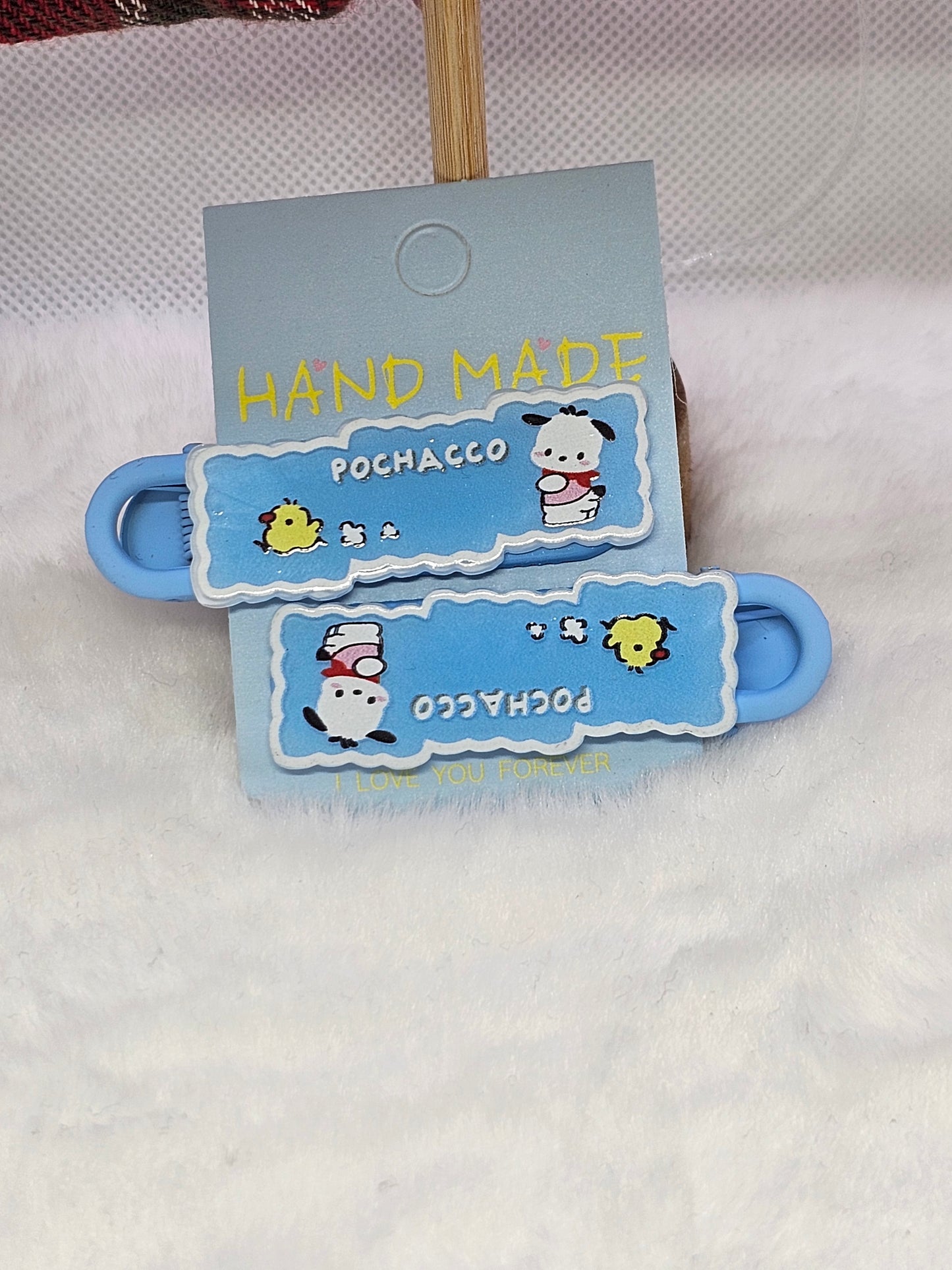 Pochacco- Hair clip