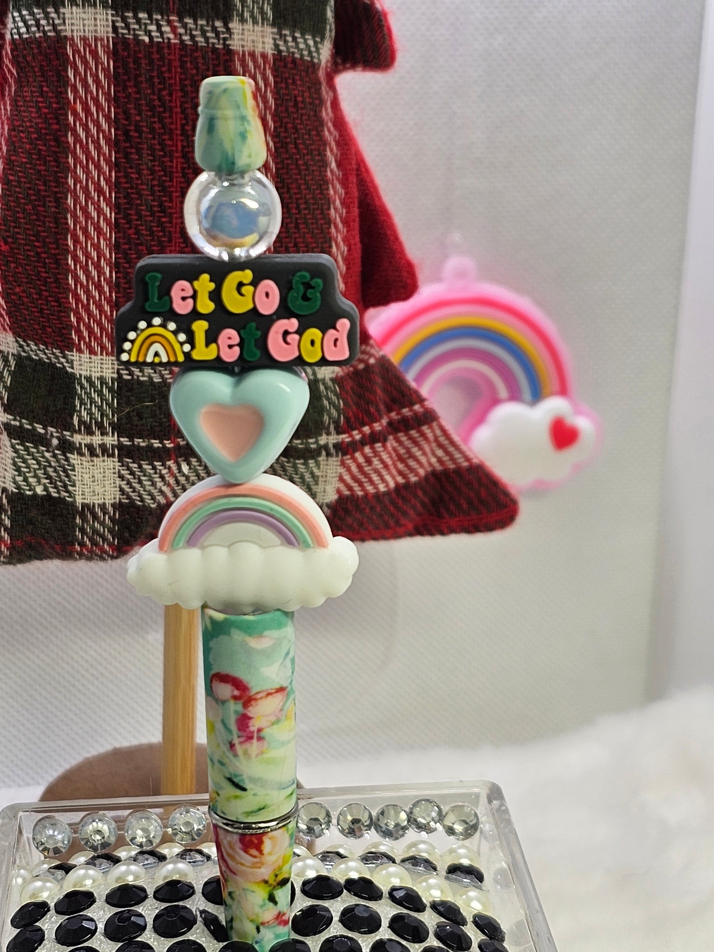 Let go Let God -Beadable pen