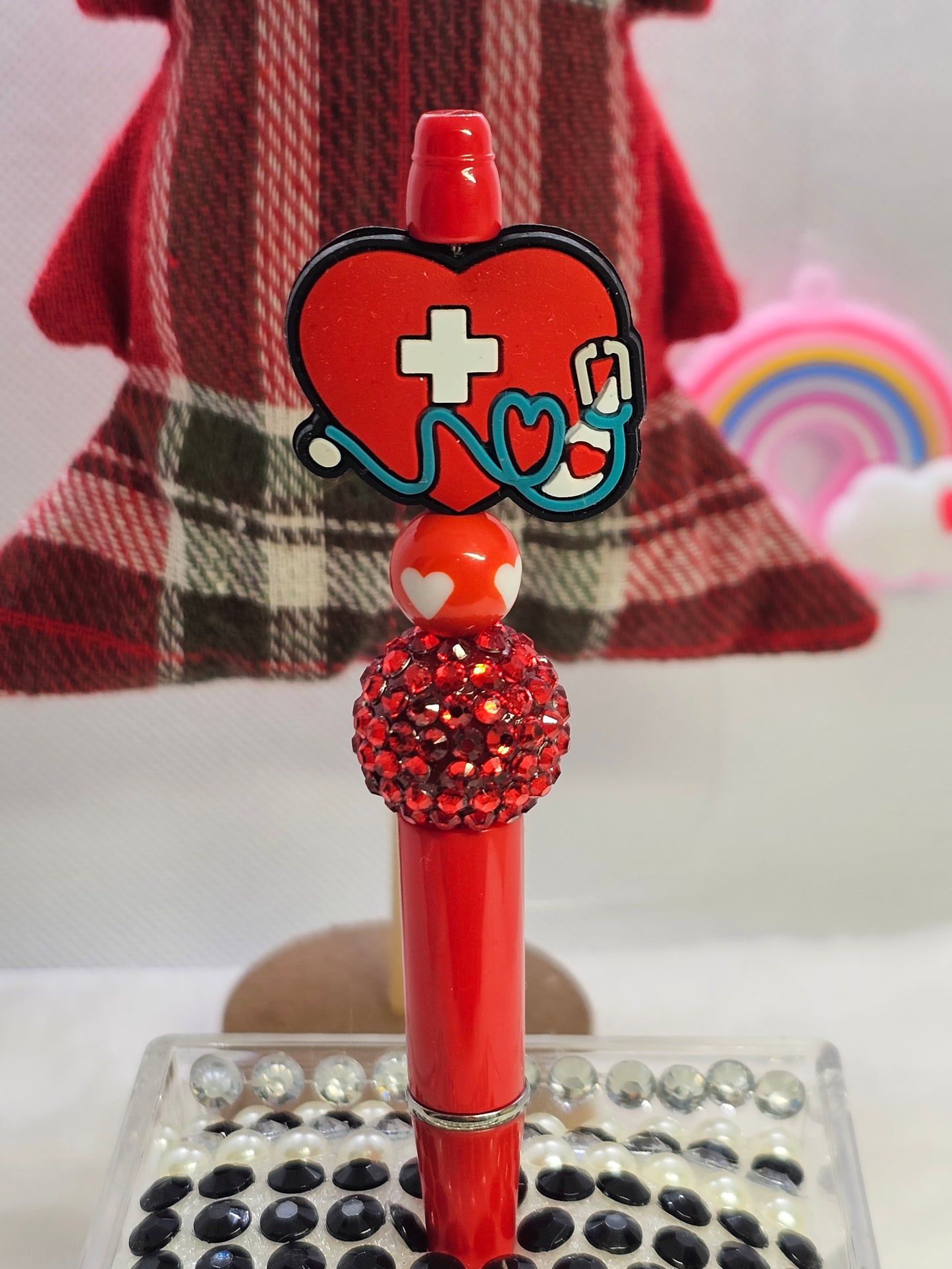 Medical Heart -Beadable pen