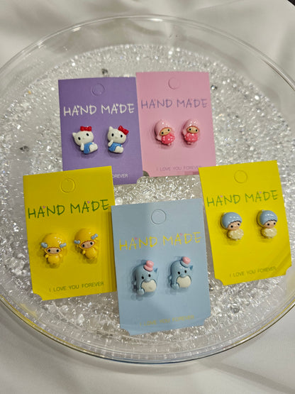 Sanrio Set of Earrings