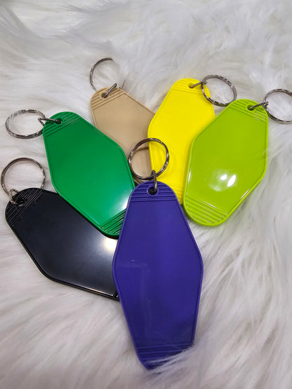 Motel Keychain Blank