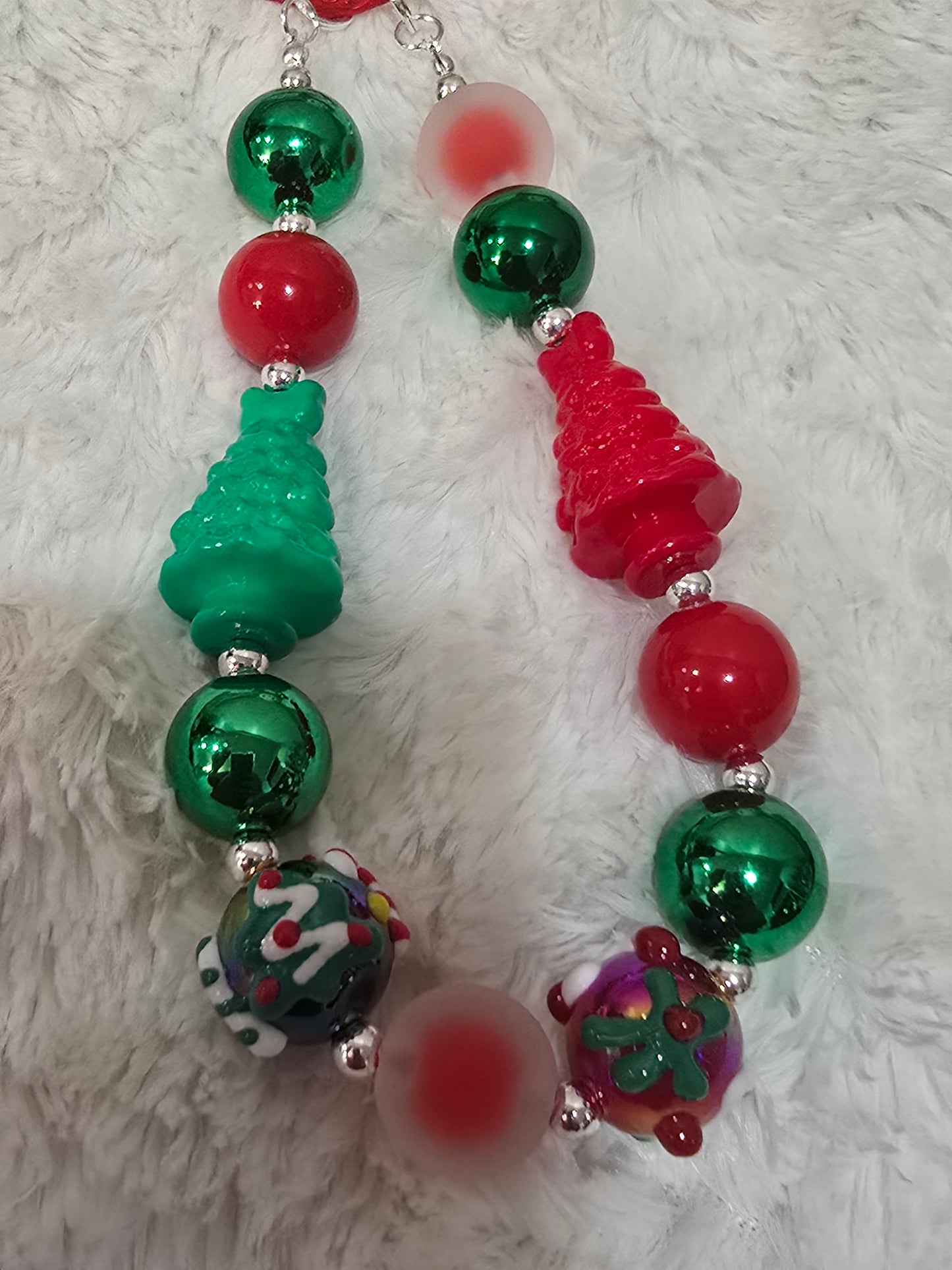 Christmas theme phone chain/car chain