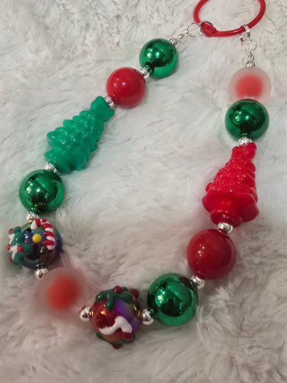 Christmas theme phone chain/car chain