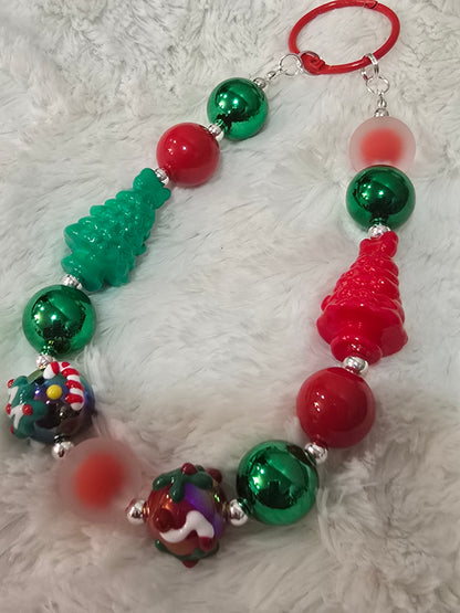 Christmas theme phone chain/car chain