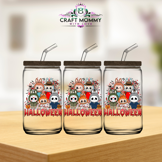 Labubu Halloween Style 005  - UV DTF wrap