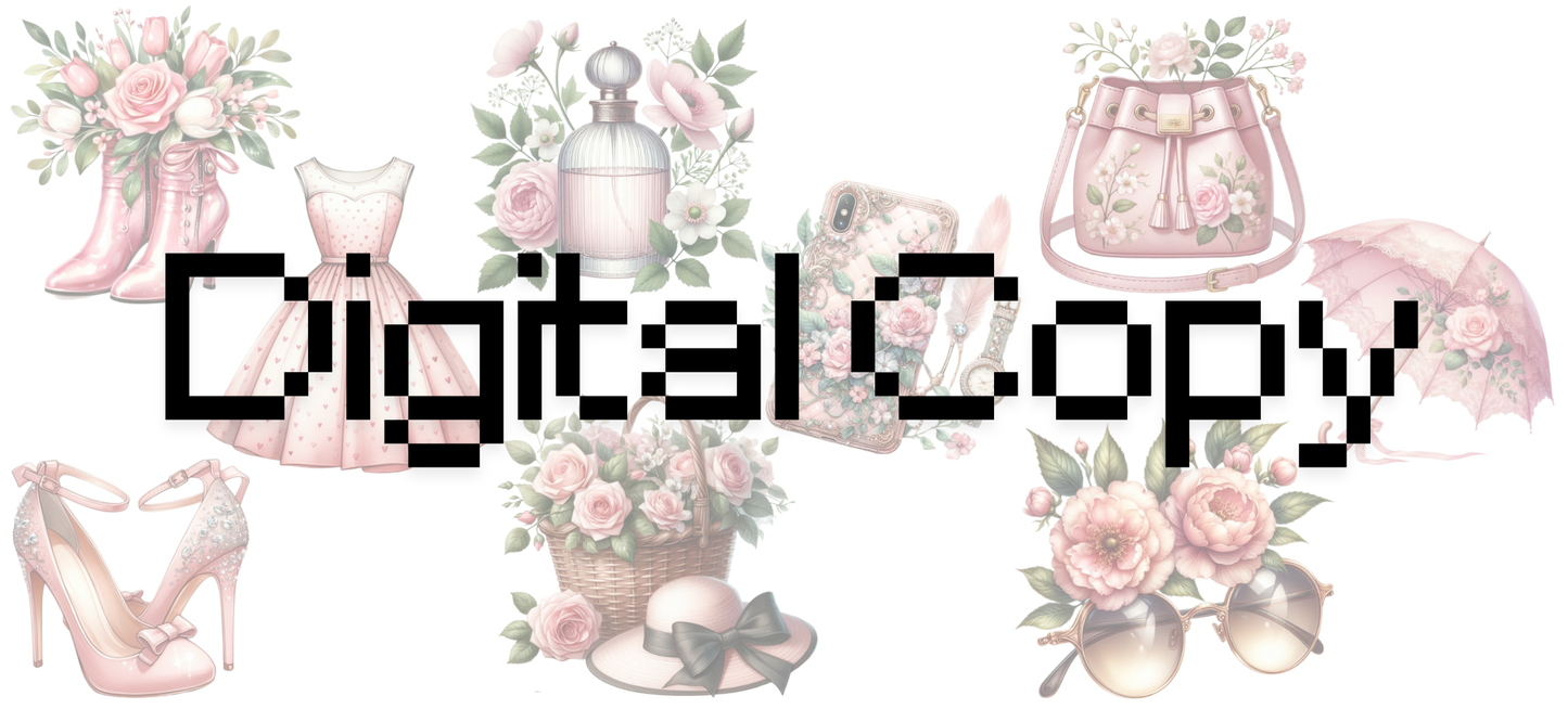 Vintage- Digital Transparent PNG File