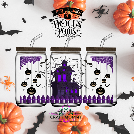 Halloween 1027-  UV DTF Wrap 16 oz