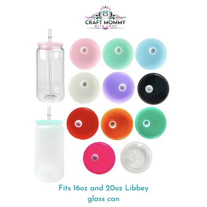 Plastic Lid for 16oz Libbey Glass beer can