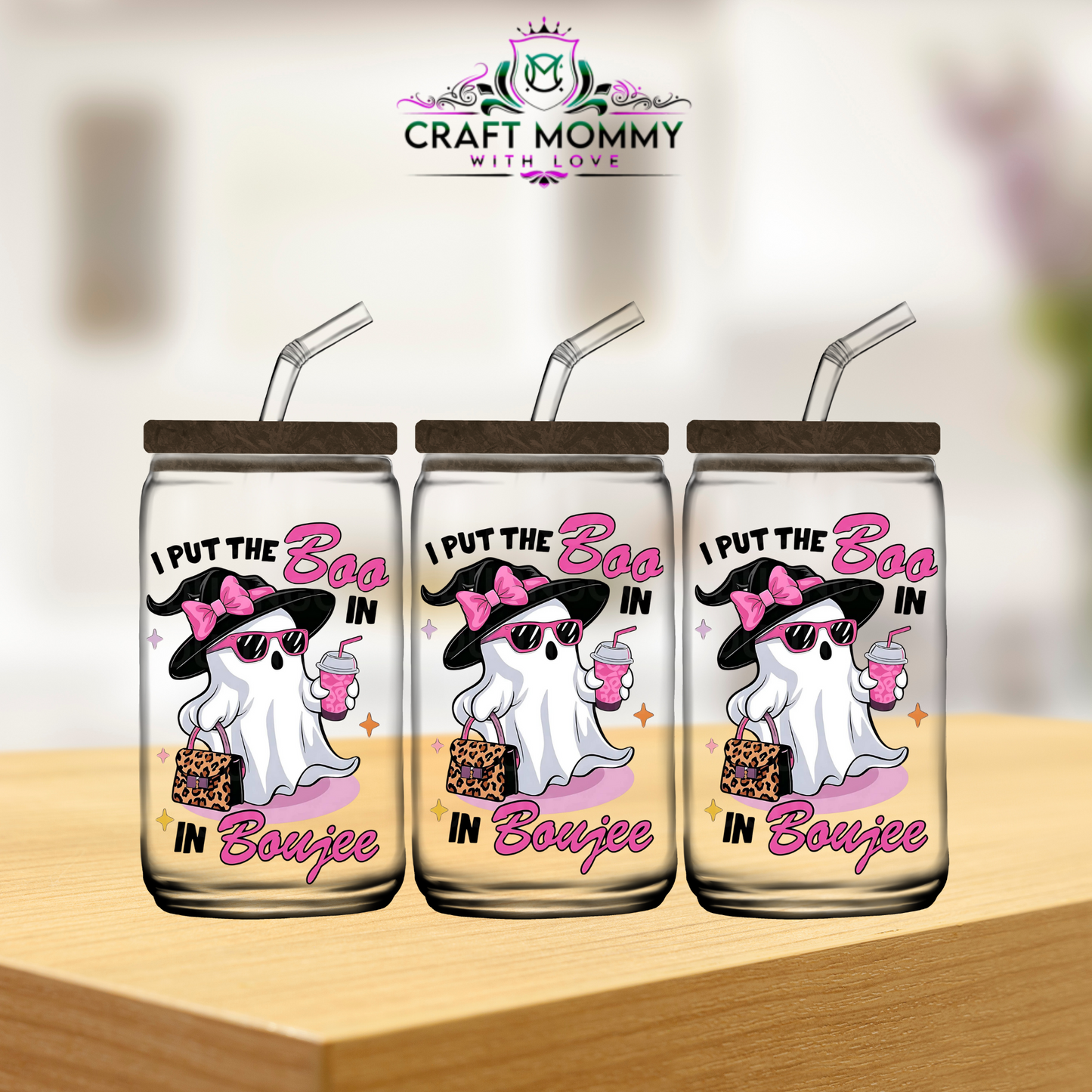 I put the boo in , In Boujee Decals - UV DTF