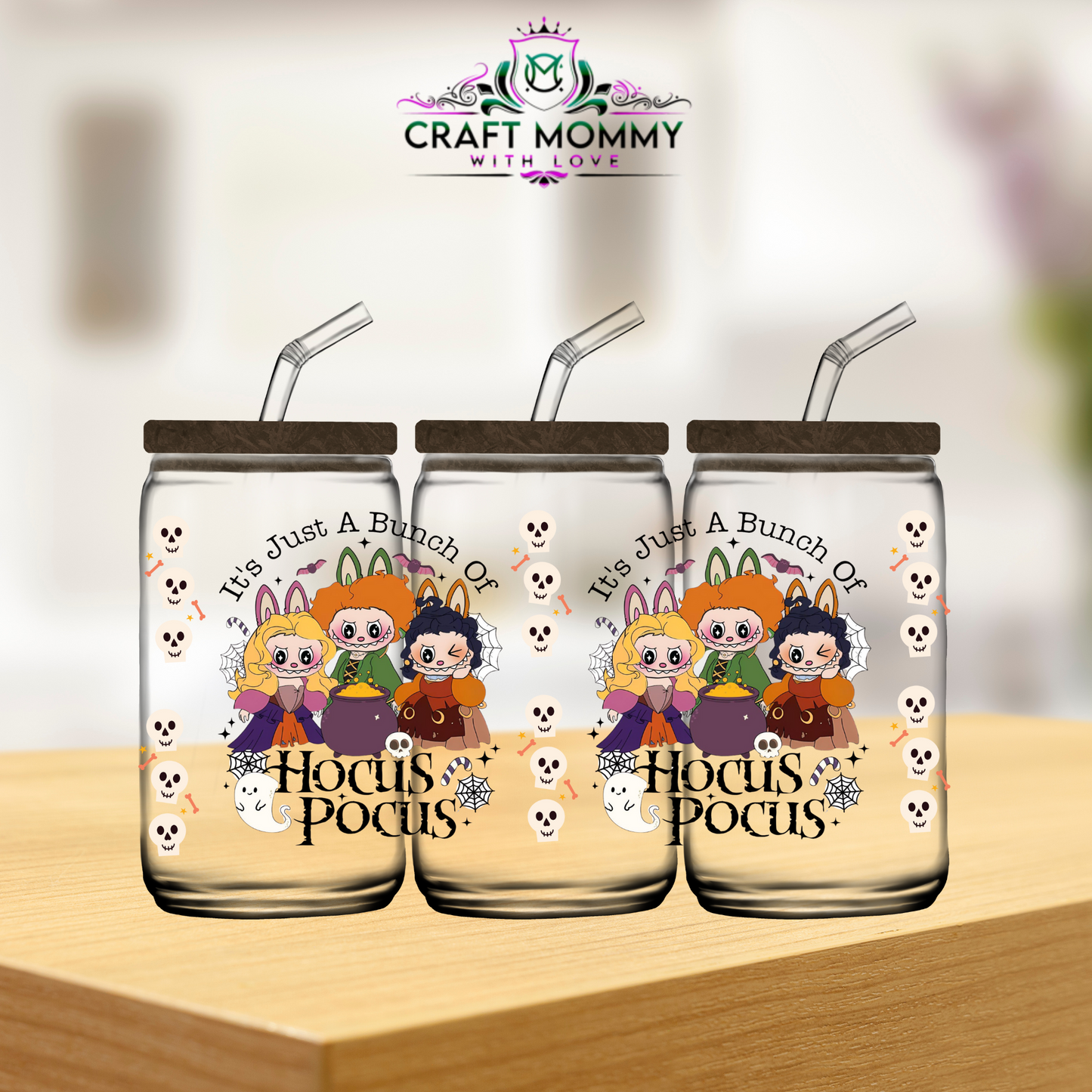 LaBubu hocus focus - UV DTF wrap